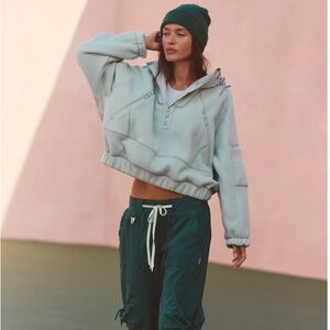 Free People Movement Wild and Free Fleece Pullover NWT